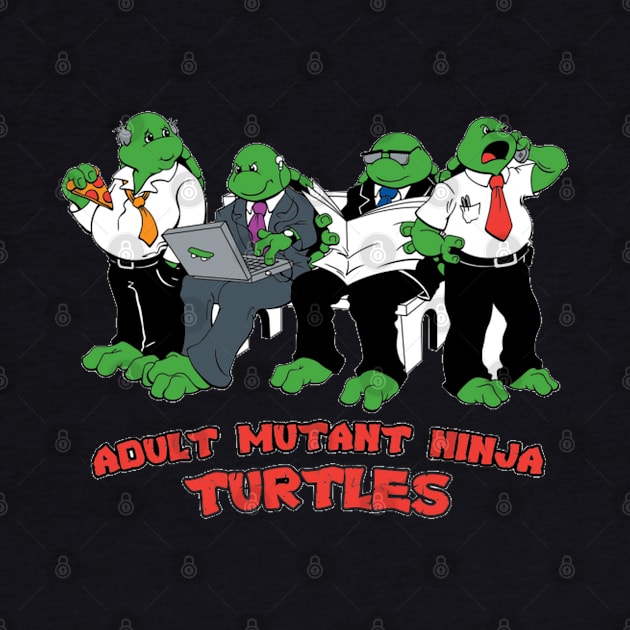 Adult mutant ninja turtles by joshsmith